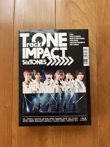 SixTONES TrackONE -IMPACT- BluRay 초회반