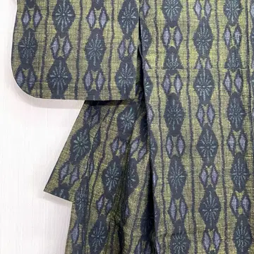 홑옷 기모노 벼룩무늬? 바치카라