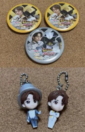 루팡레인저 VS 경찰레인저 타카오 노엘 캔뱃지 스윙