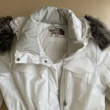 THE NORTH FACE 화이트 다운 자켓 M