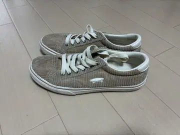 VANS 베이지 코듀로이 스니커즈