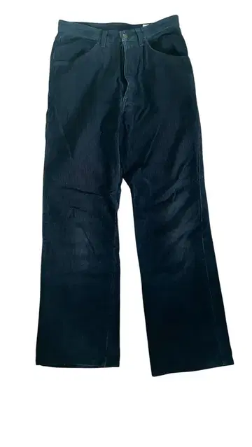 70s Wrangler 플레어 코듀로이 팬츠 네이비 컬러