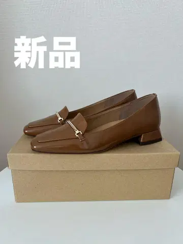 르 탈롱 브라운 로퍼 낮은 힐