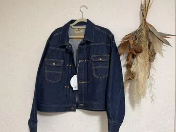 Wrangler 다크 블루 데님 자켓