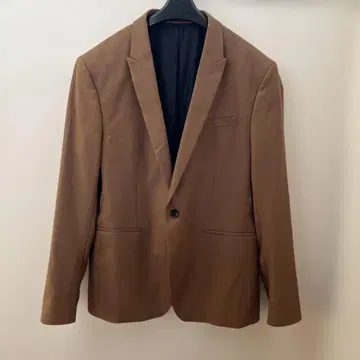 ZARA 브라운 테일러드 자켓 USA44