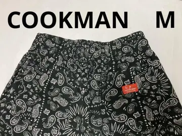COOKMAN 쿠쿠만 셰프 팬츠 올 패턴 페이즐리