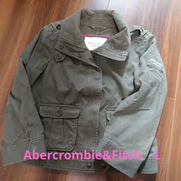 Abercrombie & Fitch 올리브 그린 자켓 L