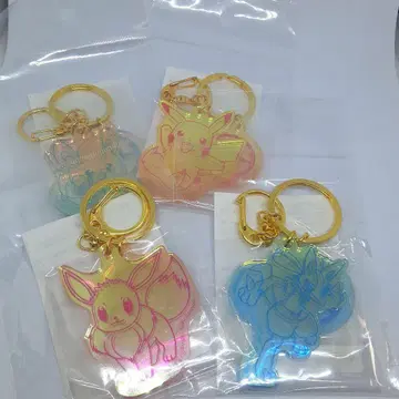 포켓몬 남코 2연 키링상 4세트