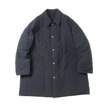 24AW A.PRESSE Silk Taffeta Quilted Coat