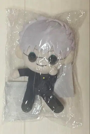 주술회전 파괴된 구슬 깨진 구슬 타스콧 봉제 인형 고죠 사토루 새상품