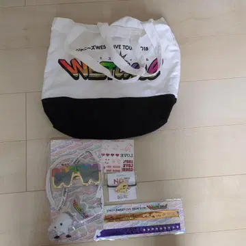 쟈니즈 WEST LIVE TOUR 2019 토트백 세트
