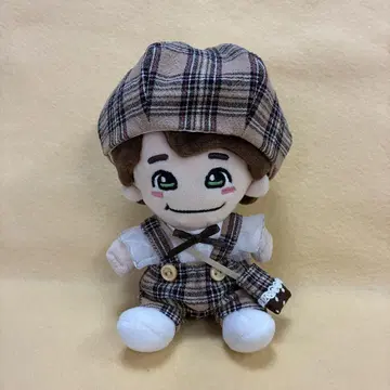 치비 누이 의류 누이 의류 브라운 계열 체크 나니와단시