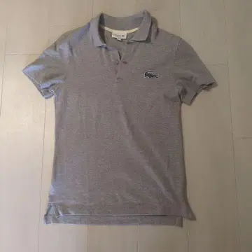 LACOSTE 반팔 피케 셔츠 X-SMALL 그레이