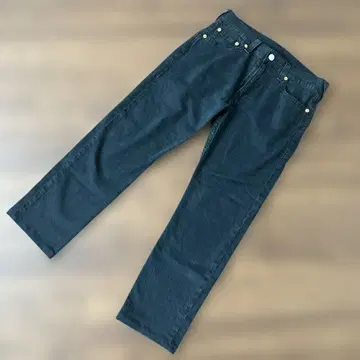 리바이스 502 W33 L32 다크 그레이 스트레이트 데님