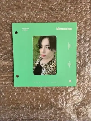 BTS MEMORIES OF 2020 Blu-ray 트레이딩 카드 정국