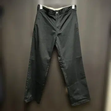 디키즈 트윌 레귤러 치노 팬츠 32인치 블랙