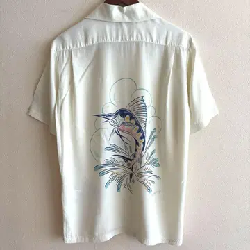 Aloha Blossom 아로하블라썸 sord fish 아로하 셔츠