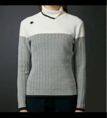 DESCENTE 하이넥 스웨터 S 여성용