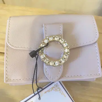 michelle Macaron 3단 폴더형 지갑 핑크