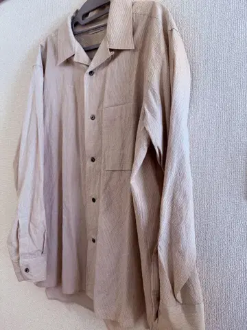 Phlannel 오픈 카라 셔츠