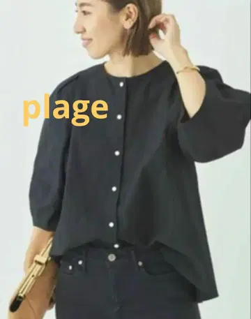 plage Puff Sleeves 블라우스