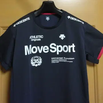 무브스포츠 Move Sport 데상트 폴리에스테르 T셔츠 빅 사이즈