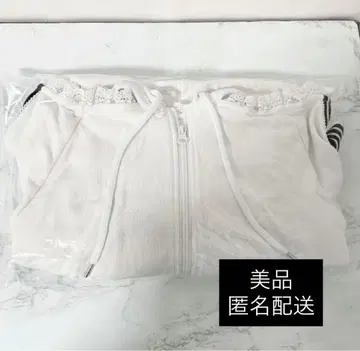 Darich 걸리시 스포티 맨투맨 상의 WHT