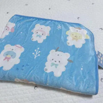 산리오 캐릭터즈 담요 키티 푸린 시나 겨울 무릎 담요