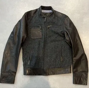 DSQUARED2 울 가죽 자켓
