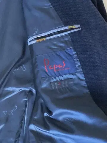 Papa's 코듀로이 블레이저