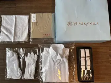 유미카츠라  브라이덜 결혼식 신랑 양장 잡화 세트