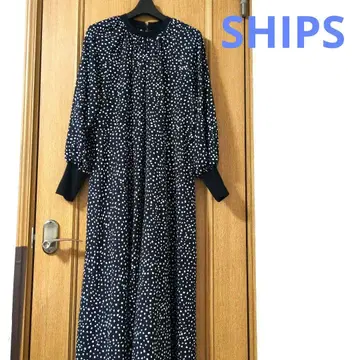 SHIPS 원피스 달마시안 패턴 택 없음 새상품급