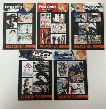 BLEACH EX 원화전 엽서 세트 5세트