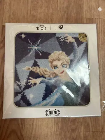 JAL 한정판 디즈니 타월 손수건 2개 세트