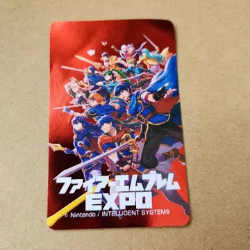 파이어 엠블렘 EXPO SS석 혜택 카드