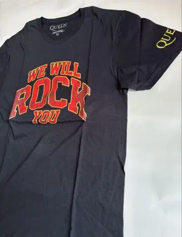 미사용품 QUEEN WE WILL ROCK YOU 셔츠 M 사이즈