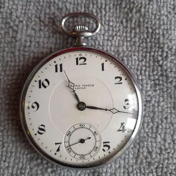 수동 와인딩 회중시계 GILDYS WATCH LOCLE 중고 가동품
