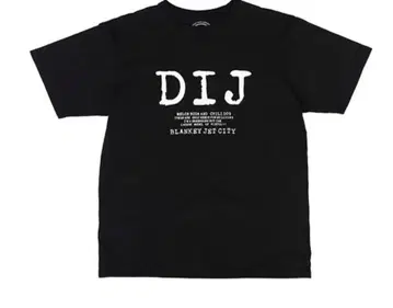 BLANKEY JET CITY D.I.J. 티셔츠 S 사이즈 블랙