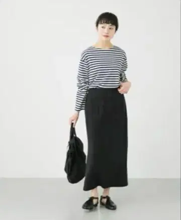 완판템 카구레 린넨레이온 스트레이트 스커트