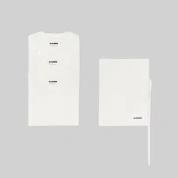 질샌더+ 숏슬리브 T셔츠 3개 세트 XL 사이즈