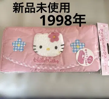 미사용 새상품 산리오 1998년 카오하나 헬로키티 티슈 박스 커버