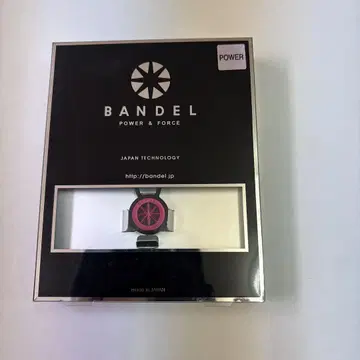 Bandel 메탈 목걸이 블랙 핑크 40cm