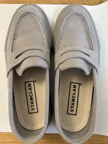 STANCLAN PENNY SUEDE TAUPE GRAY 25cm
