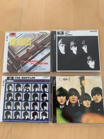 비틀즈 CD 4 타이틀 세트 새상품급 the Beatles