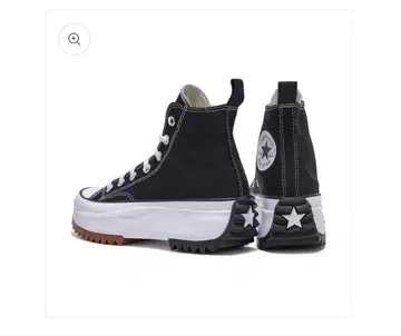 Converse 란스타 하이컷 스니커즈 블랙