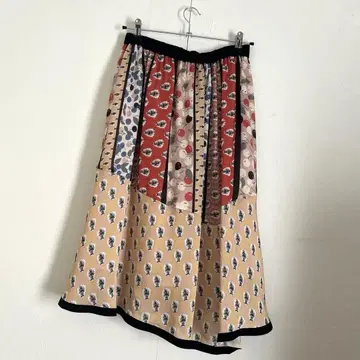소니아 리키엘 하늘하늘 패턴 스커트 40