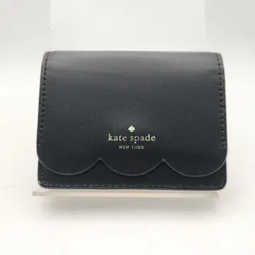 케이트 스페이드 뉴욕 접이식 지갑 지갑 코인 케이스 블랙