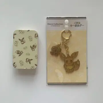 포켓몬 이브이 컬렉션 메탈 키링 푸치캔