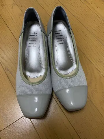 fitfit 발수 바이컬러 펌프스 그레이