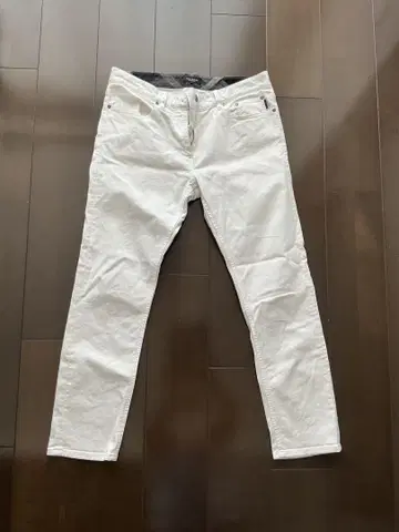 BLACK LABEL CRESTBRIDGE 데님 팬츠 화이트
